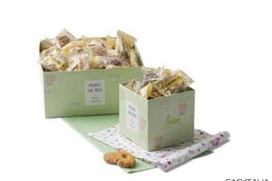 Scatola biscotti al burro assortiti conf. 200 pz