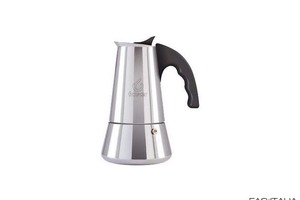 Caffettiera inox induzione 6 tazze