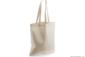 Borsa shopping in cotone naturale personalizzata