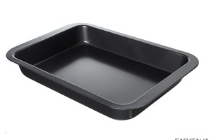 Teglia rettangolare nera
